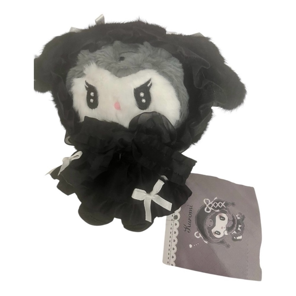 Sanrio Kuromi plush keychain-midnight series